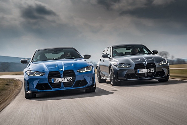 Новые спорткары BMW M3 и M4 - впервые с полным приводом xDrive!
